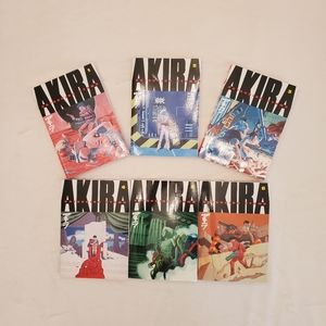 Akira Series Books 1-6 #Anime